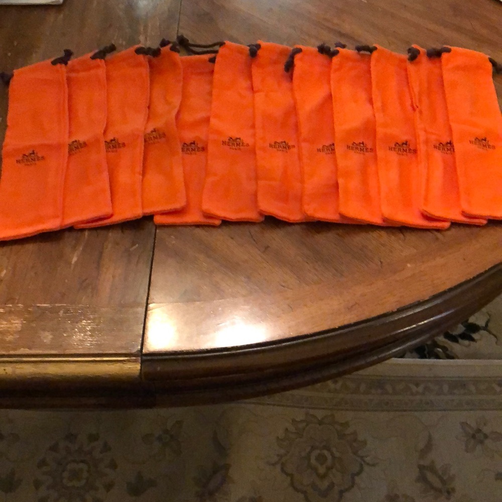 Hermès silverware dust covers